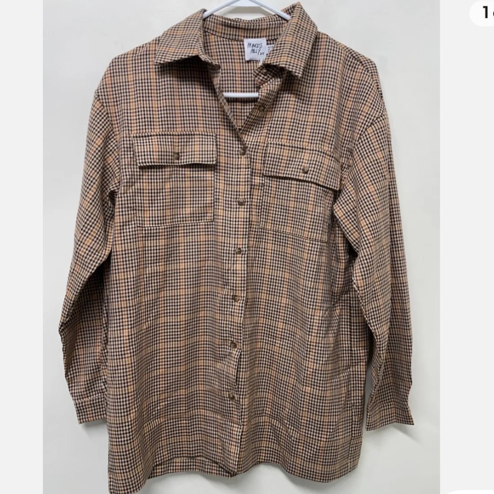 Princess polly plaid top